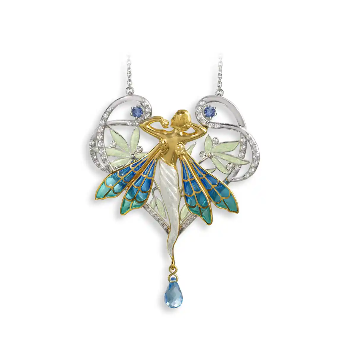 Nicole Barr Iris pendant online 925 silver