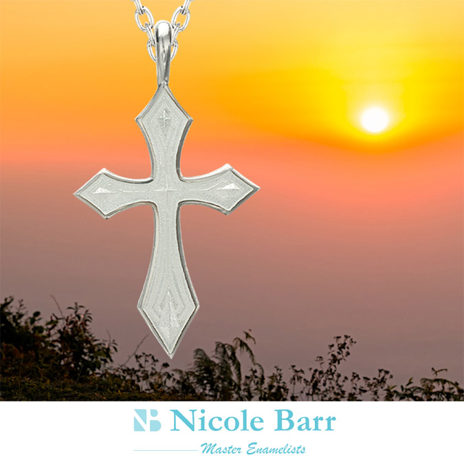 NICOLE BARR CROSS PENDANTS