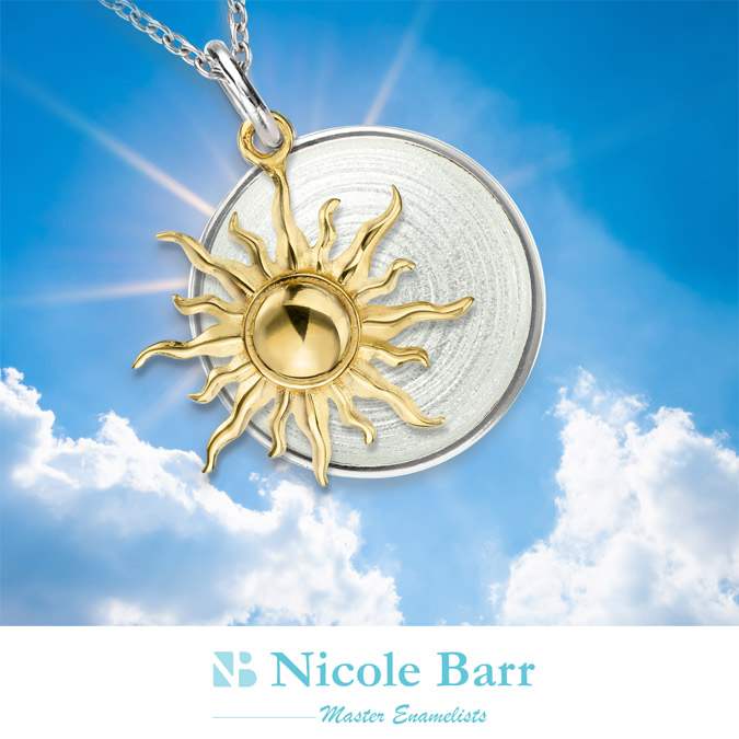 Sun Moon and Star Jewelry by Nicole Barr